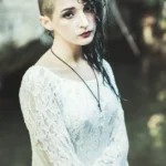 Fotografo ritratto Imperia - primo piano modella undercut